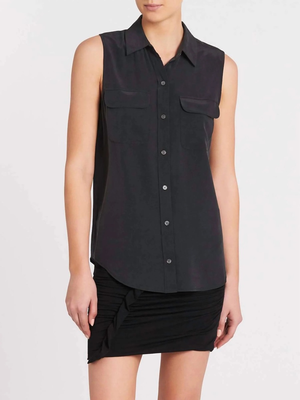 Equipment - Sleeveless Slim Signature Top